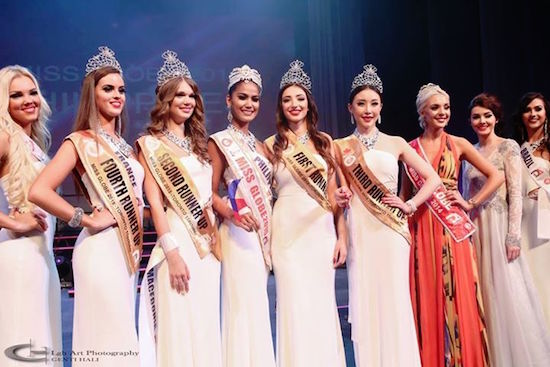 Miss Globe 2015 winners