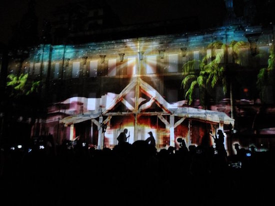 UST Paskuhan 3D video mapping