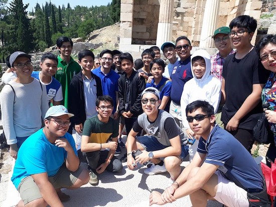 LSGH Delegation at Delphi