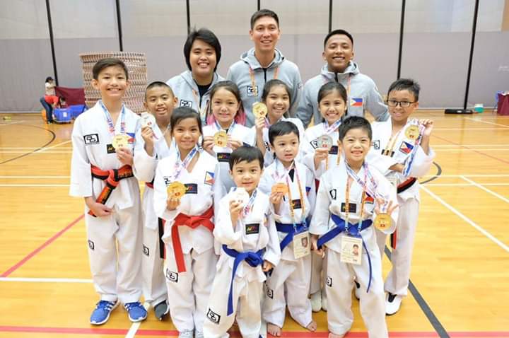 Filipino Kids Taekwondo Champion