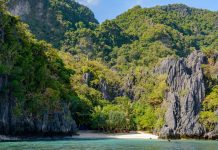 Hidden beach El Nido Philippines