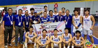Team Pilipinas Boys Basketball and Girls Basketball teams