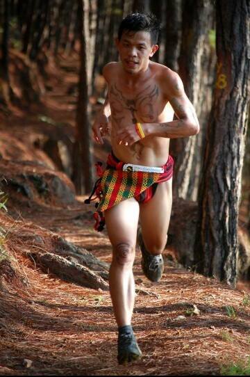 Sagada marathoner James Tellias