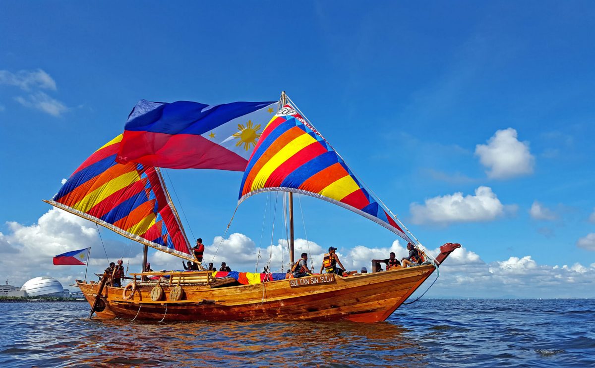 Balangay boat replicas