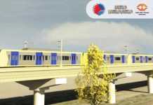 LRT-1 Cavite trains perspective