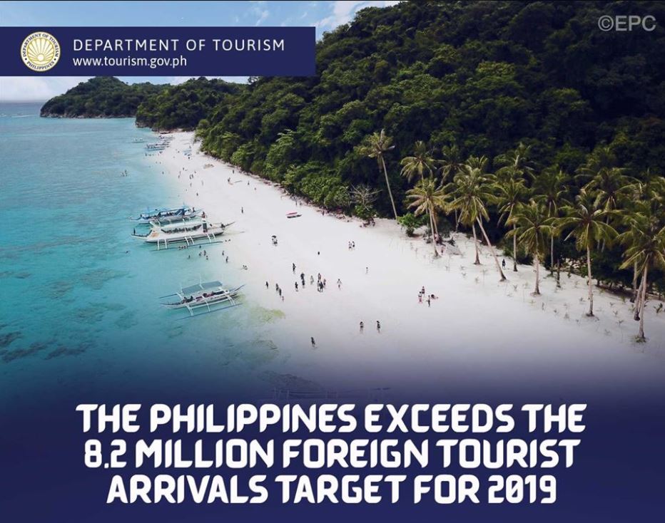 Philippines tourist arrival record