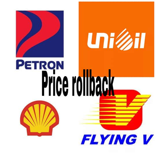major fuel price reduction