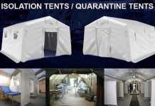Quarantine tents