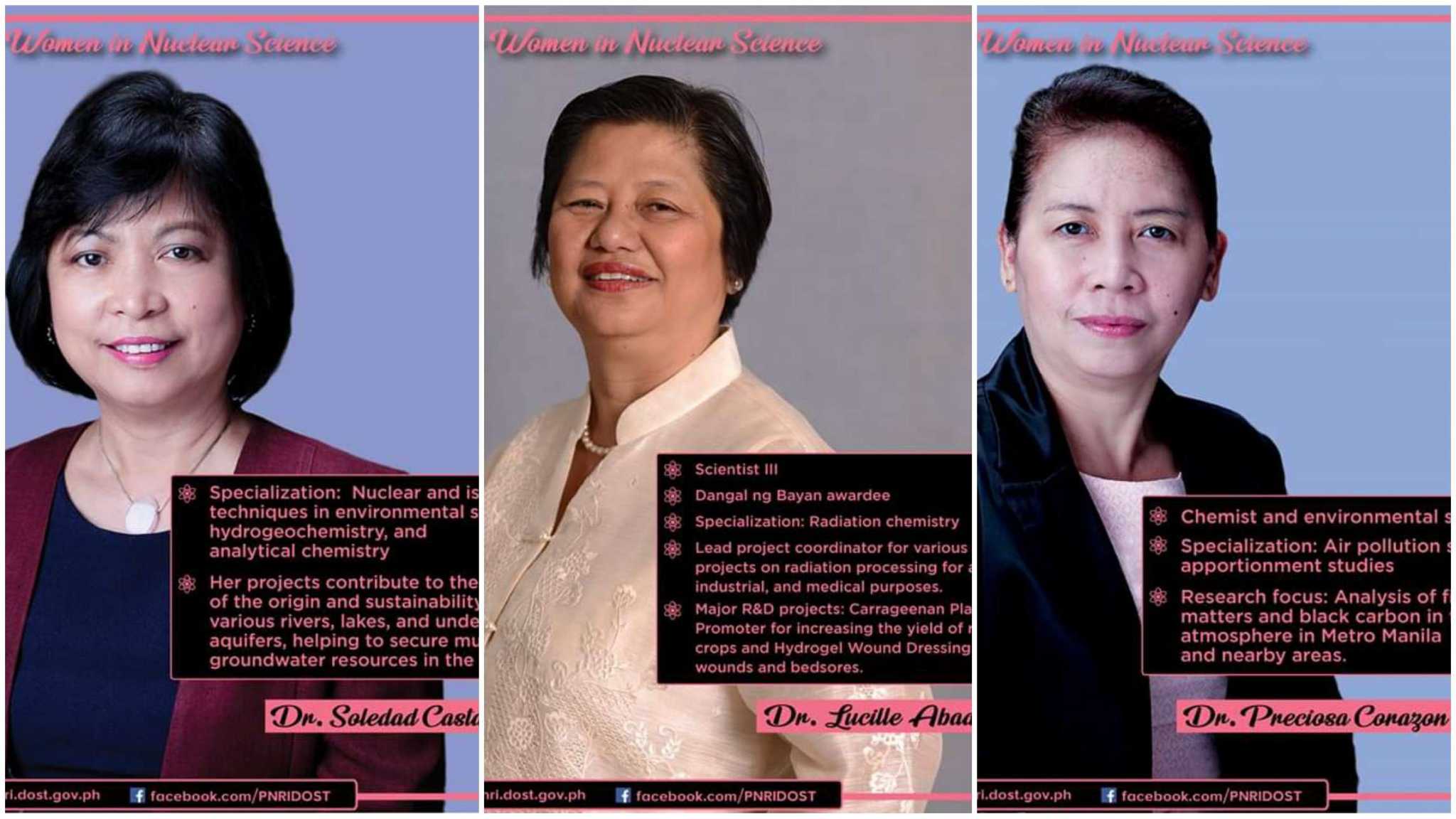 Filipino women nuclear scientists honored on International Women's ...