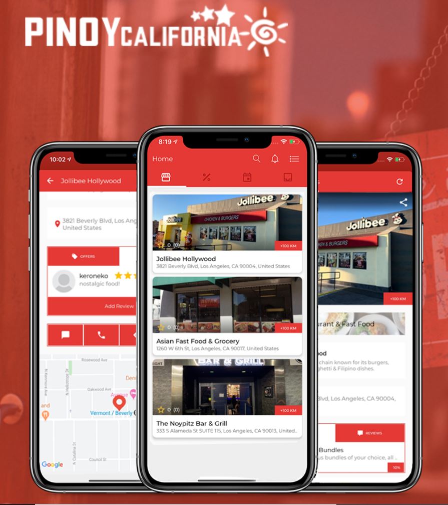 Pinoy California Mobile Application