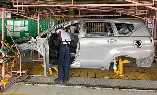 Toyota Philippines car plant production