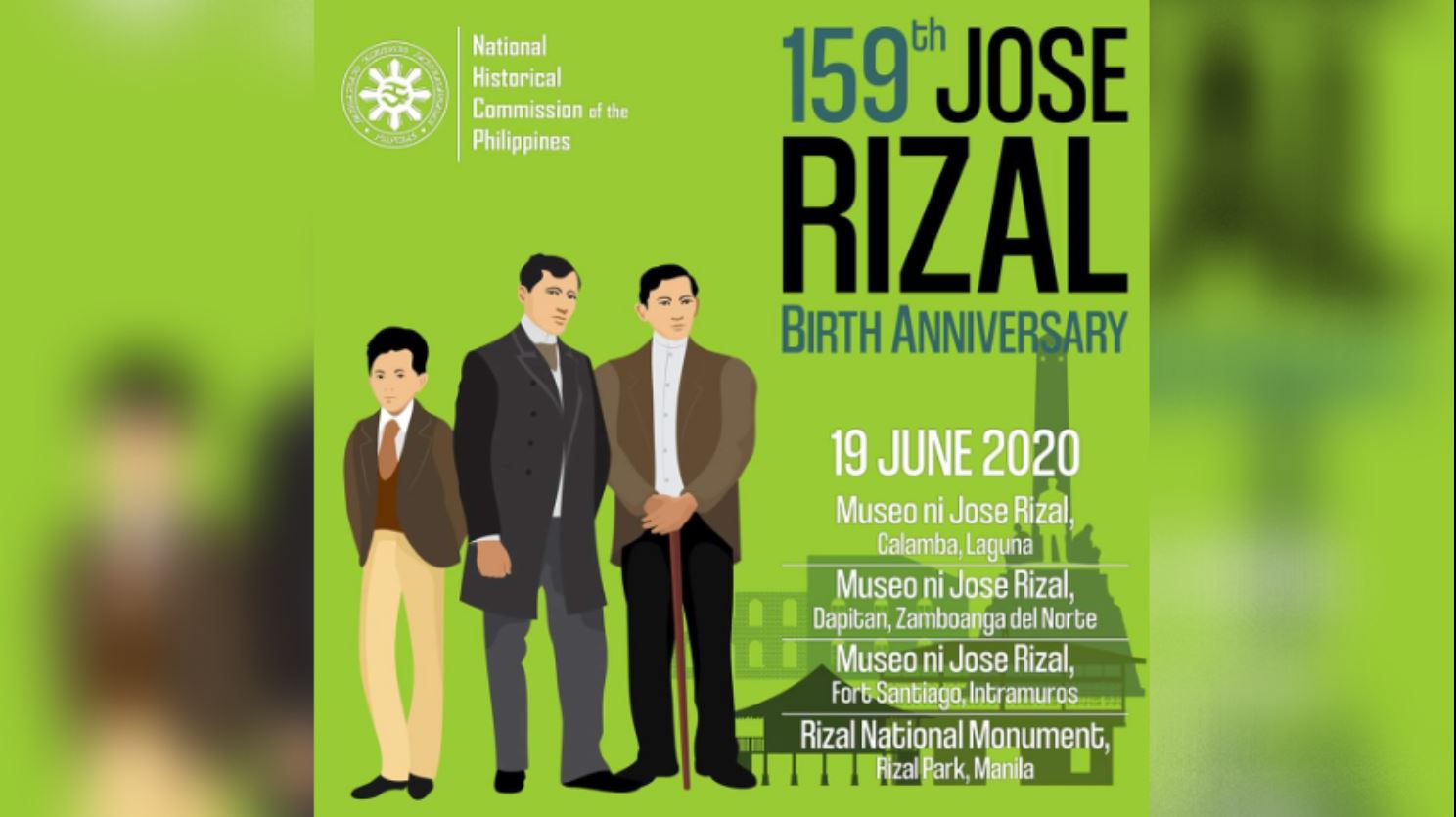 Jose Rizal 159th birth anniversary