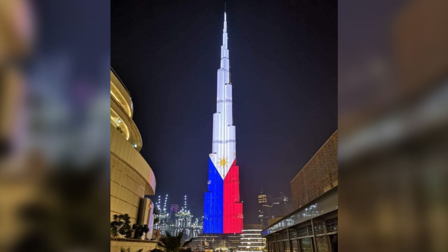 Burj Khalifa Philippine flag Independence Day