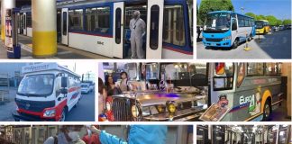 Public transport resume in Metro Manila