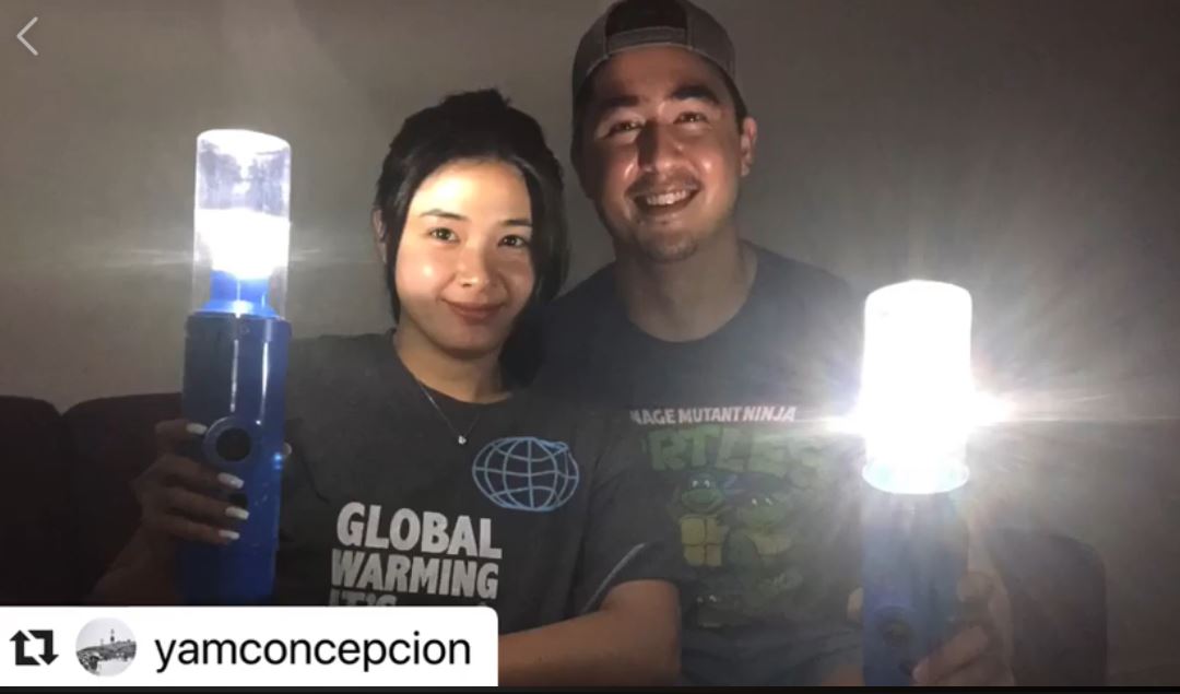 Yam Concepcion and Miguel Light it Forward Challenge