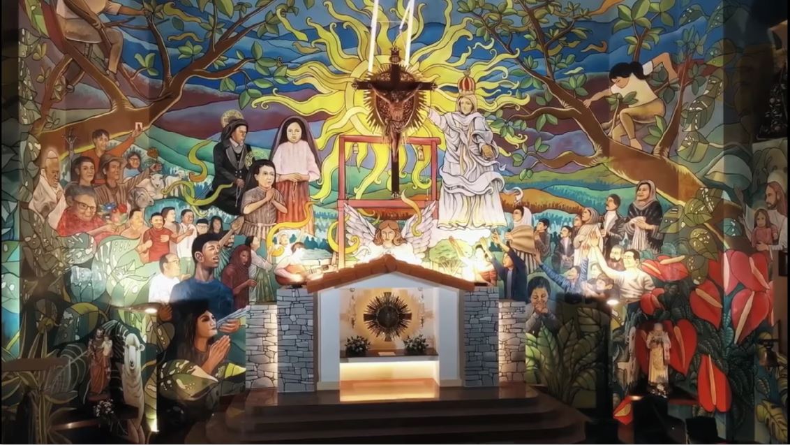 Biggest Altar Mural in Philippines COVID-19