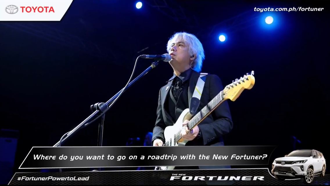Ely Buendia's first online concert Toyota