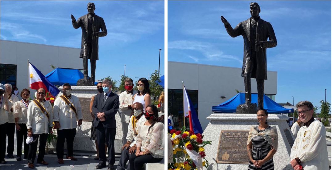  Dr. Jose Rizal monument Canada