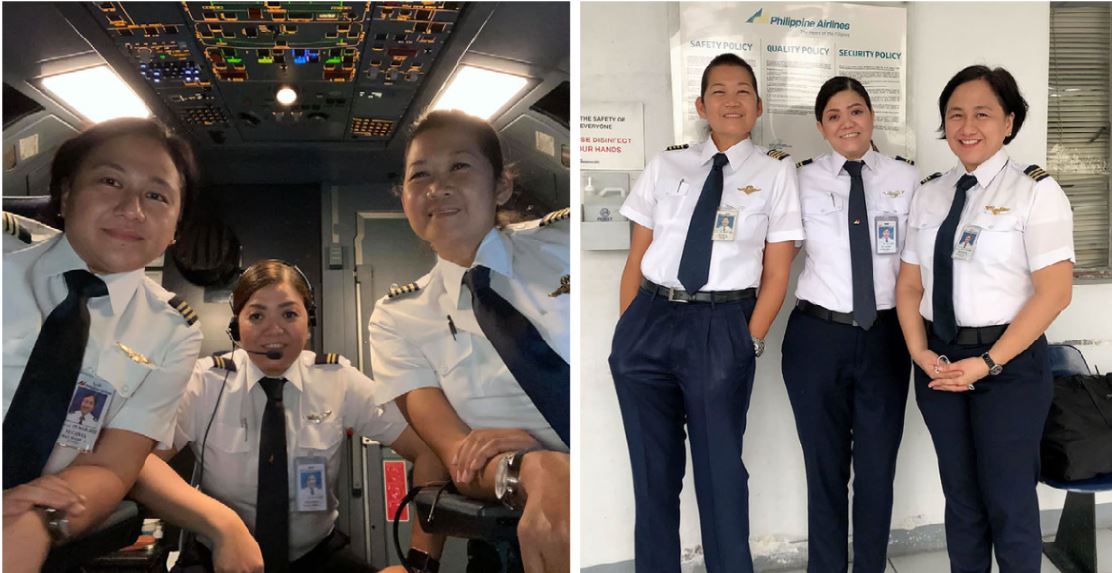PAL all-female flight crew