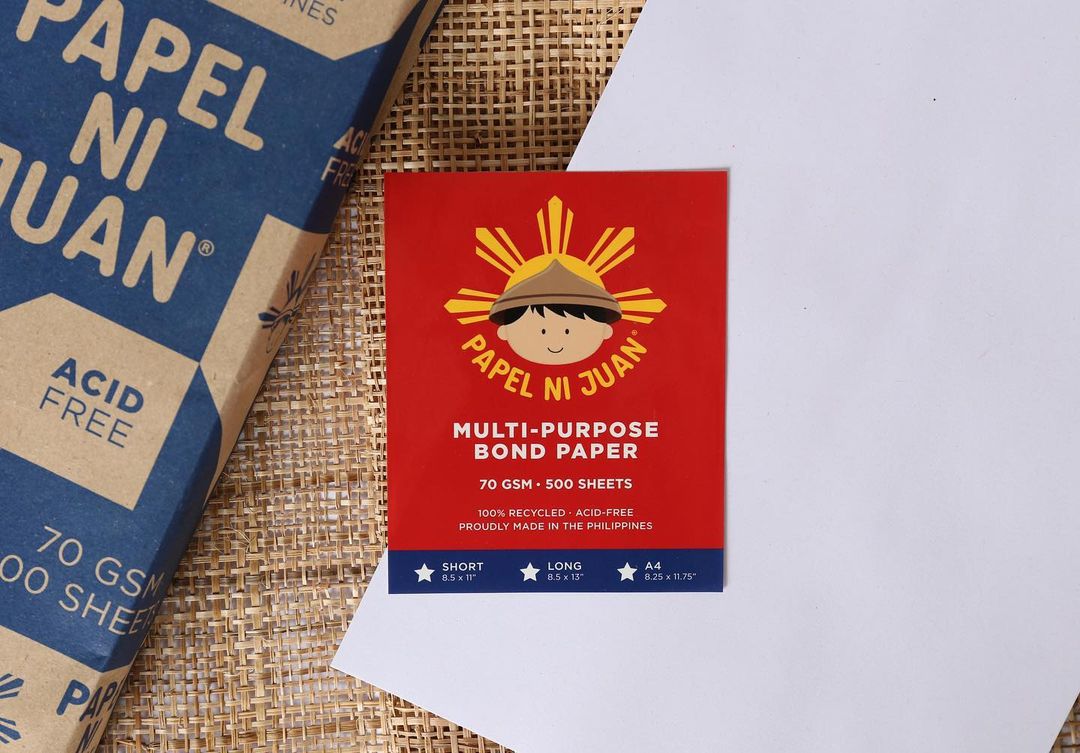 Papel ni Juan donates eco-friendly paper
