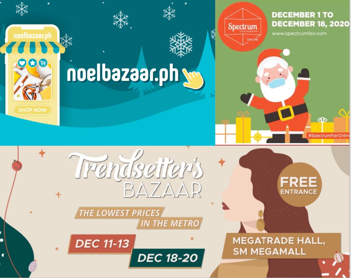 Online Christmas Bazaars