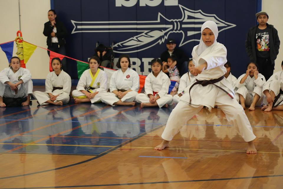 Fatima A-Isha Hamsain Filipino karateka 