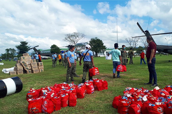 Toyota Philippines typhoon relief operations