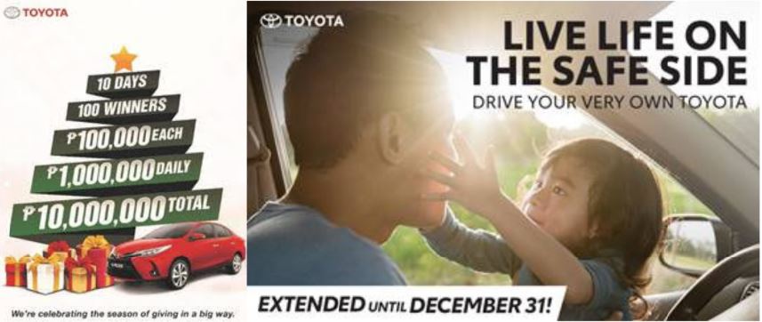 Toyota holiday season blowout