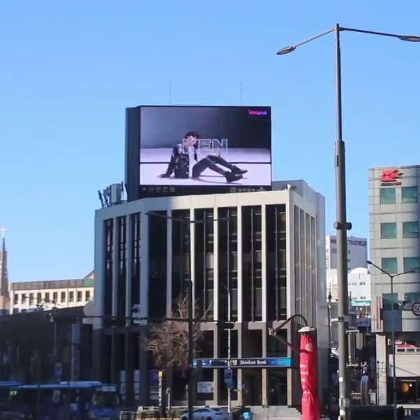 Ken South Korea billboard