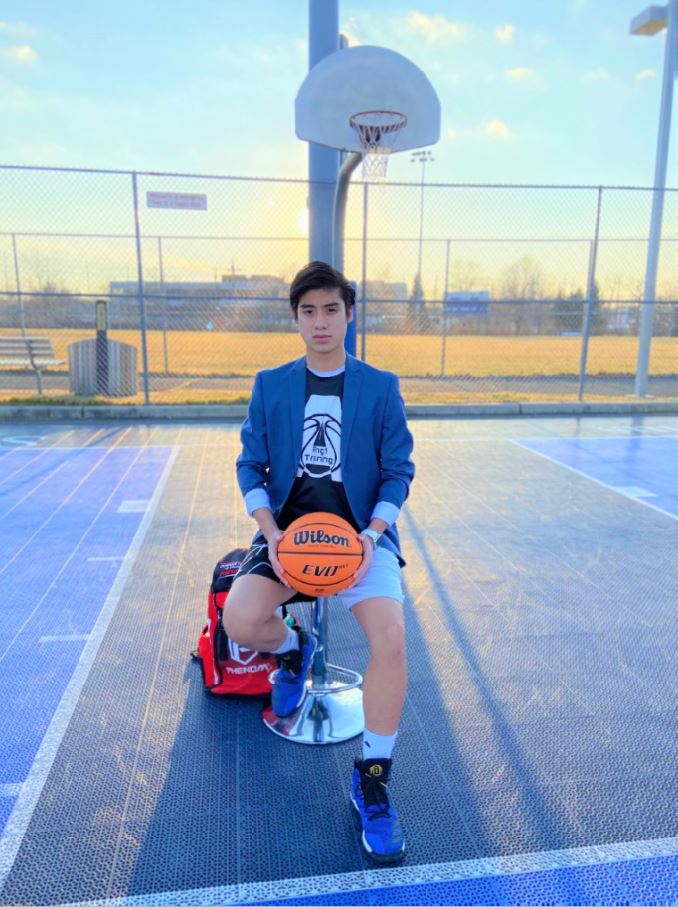 Ryan Ang's basketball training