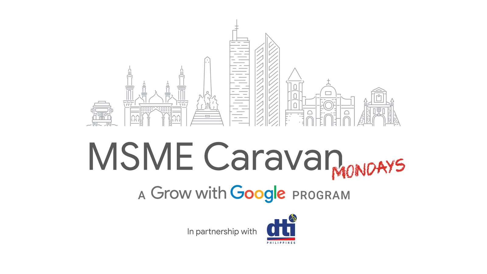 Google DTI launch MSME Caravan Mondays