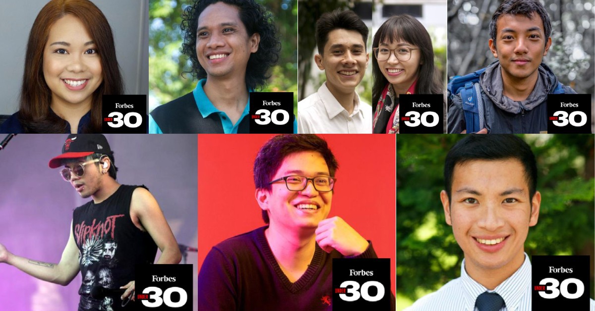 Forbes  8 Filipinos "30 Under 30 Asia 2021" 