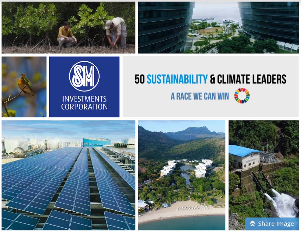 Philippine SM Investments global climate campaign