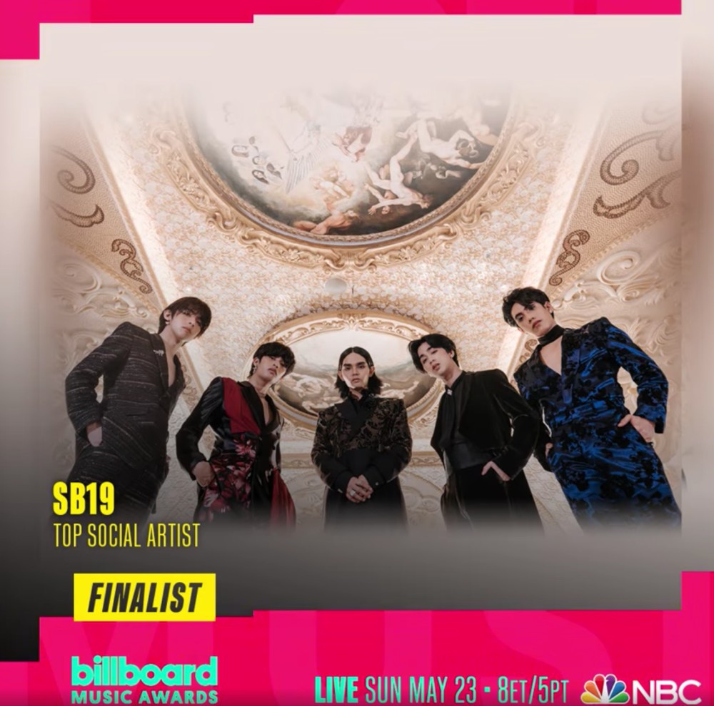 Pinoy pop group SB19  Billboard Music Awards