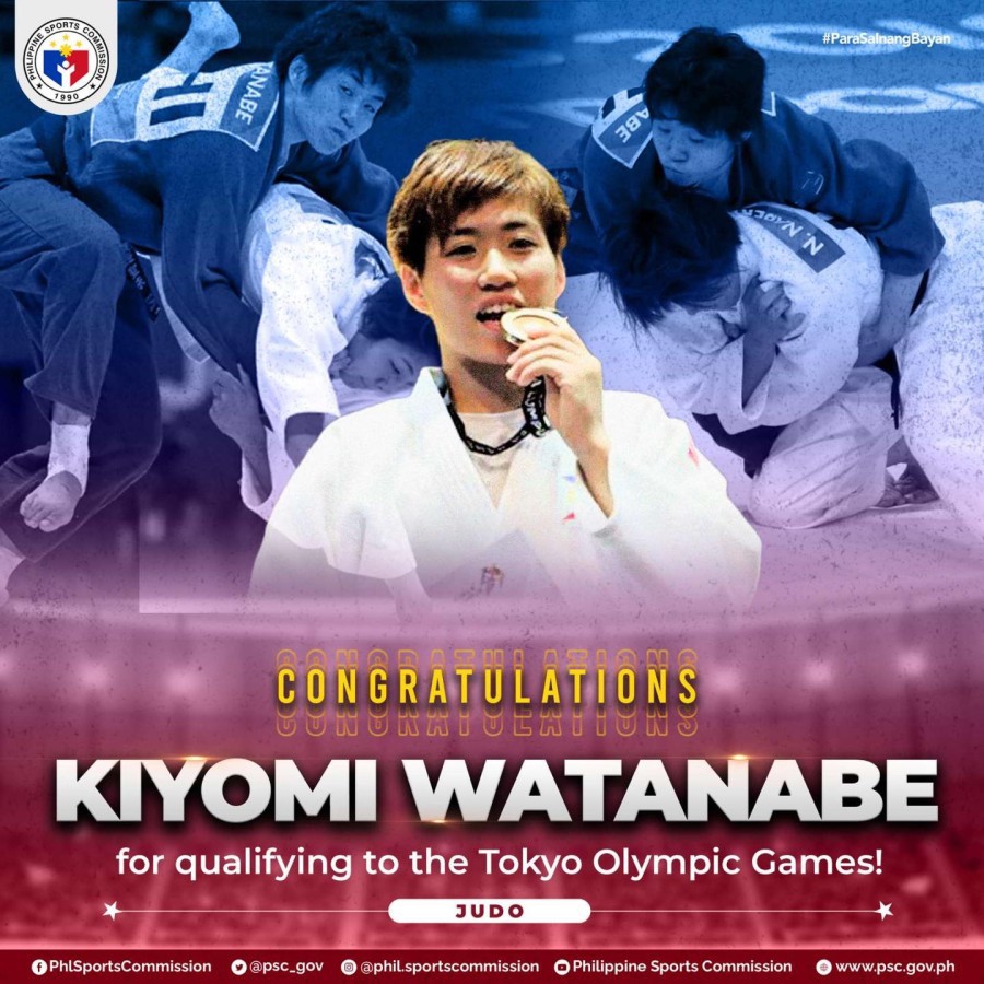 Kiyomi Watanabe 1st Filipino Olympian Judo