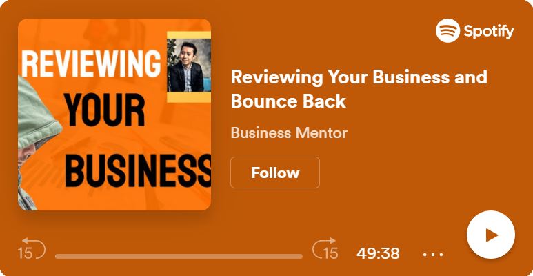 Business Bounce Back  Butz Bartolome Podcast