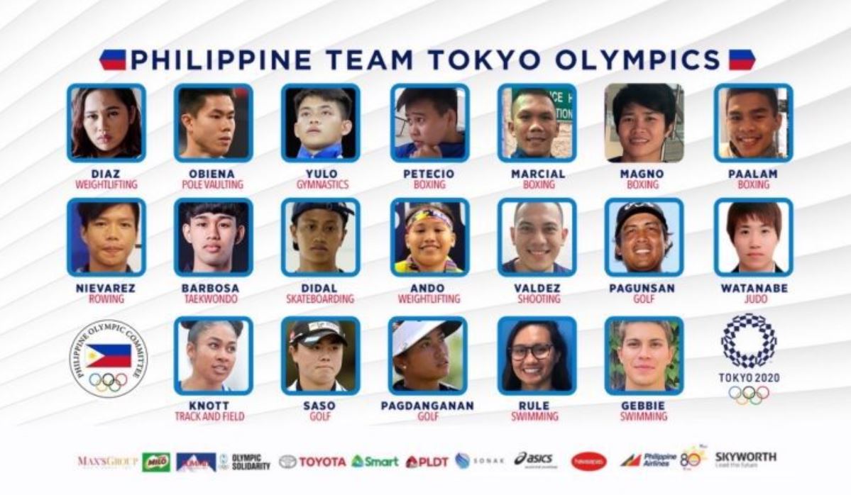 Filipino Olympians Compete Tokyo Olympics