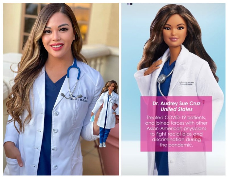 Dr. Barbie doll anti-Asian hate