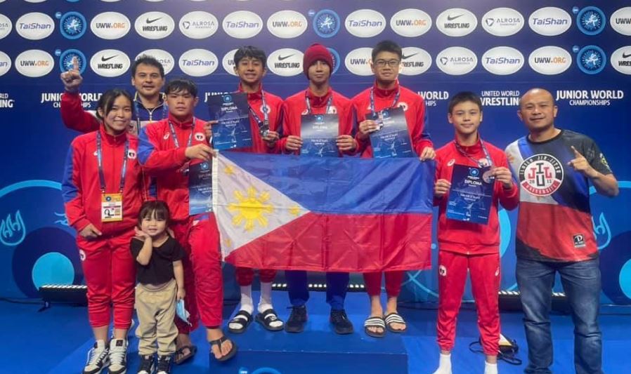 Philippine wrestlers World Championships Russia