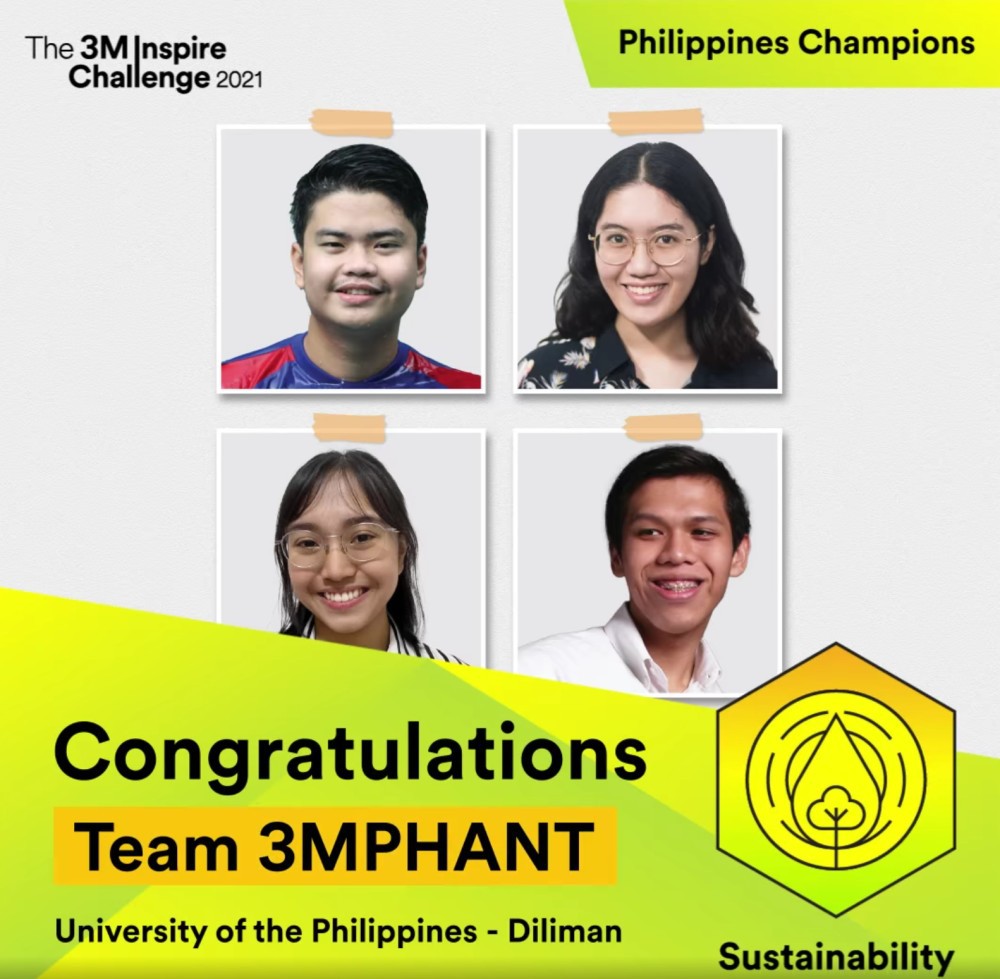 UP Diliman students Country Champions
