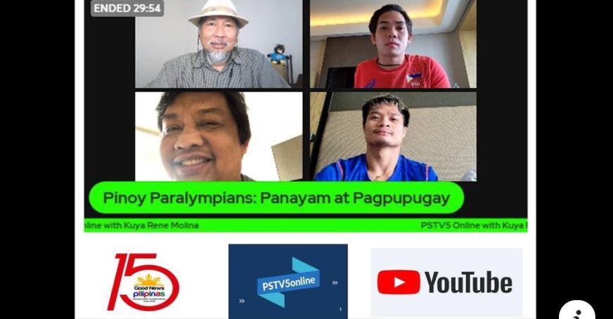 Pinoy Paralympians swimming team
