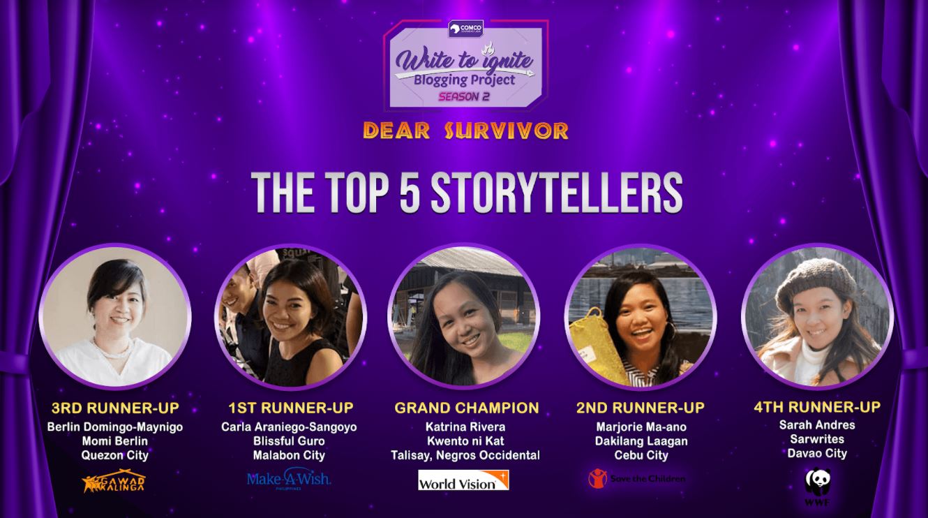 Bloggers' stories of survival 