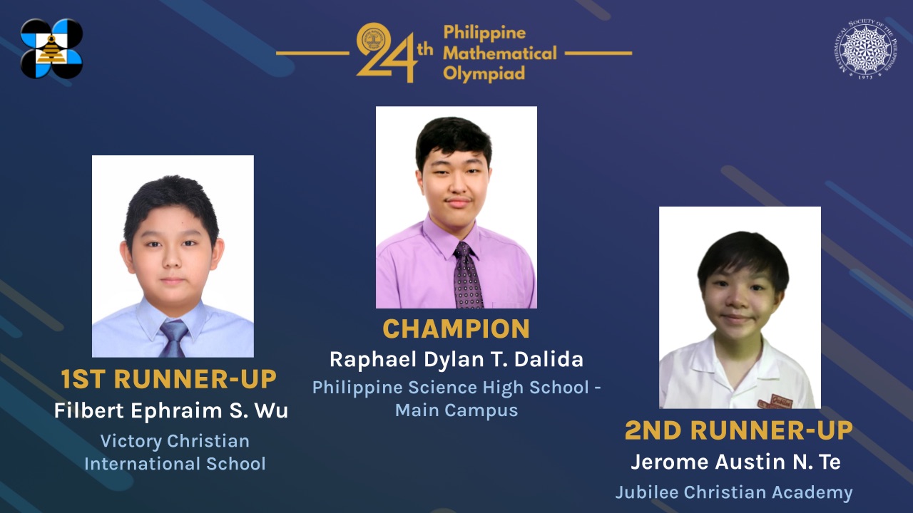 Metro Manila students Philippine Mathematical Olympiad