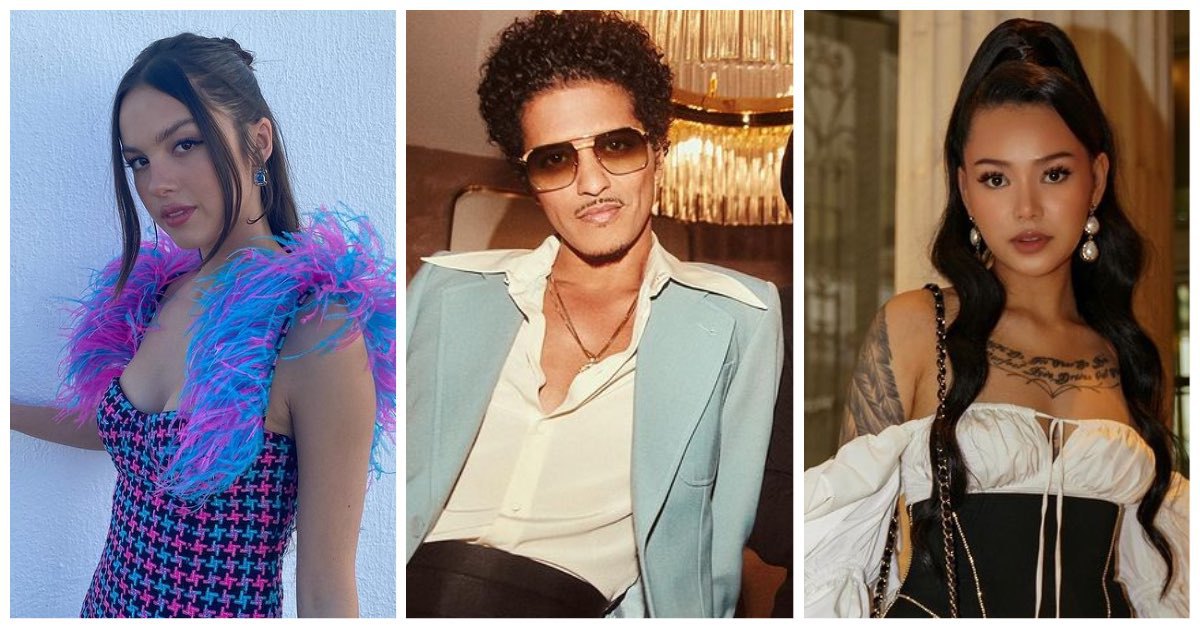 Bruno Mars desbanca Olivia Rodrigo no Grammy 2022; veja os vencedores - NSC  Total