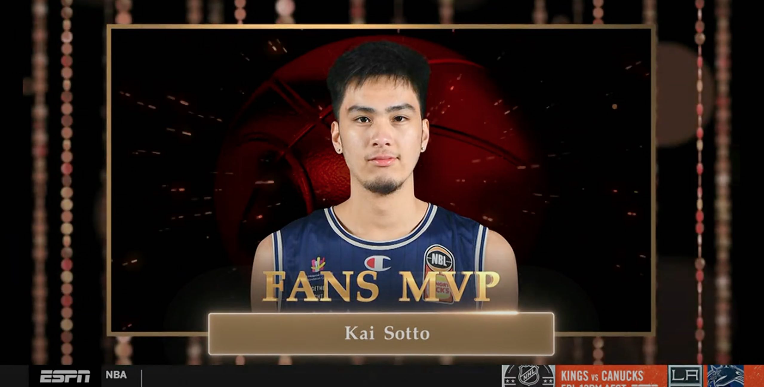 Kai Sotto Fans' MVP NBA