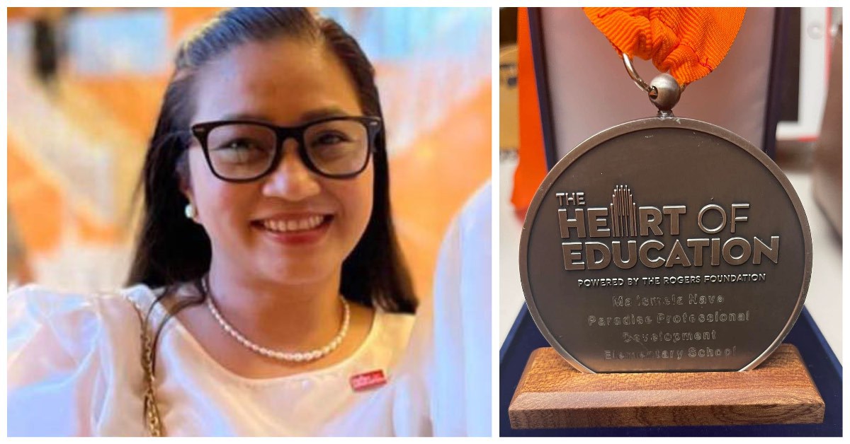 Ella Nava wins U.S. Heart of Education Award