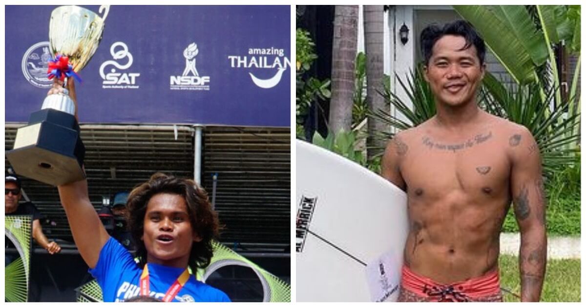 Filipino surfers Phuket Beach Festival