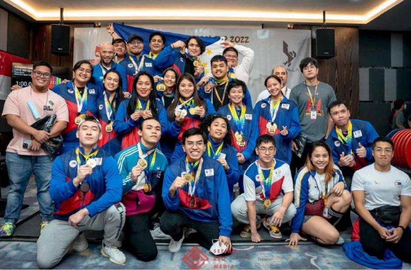 Filipino powerlifters SEA Cup