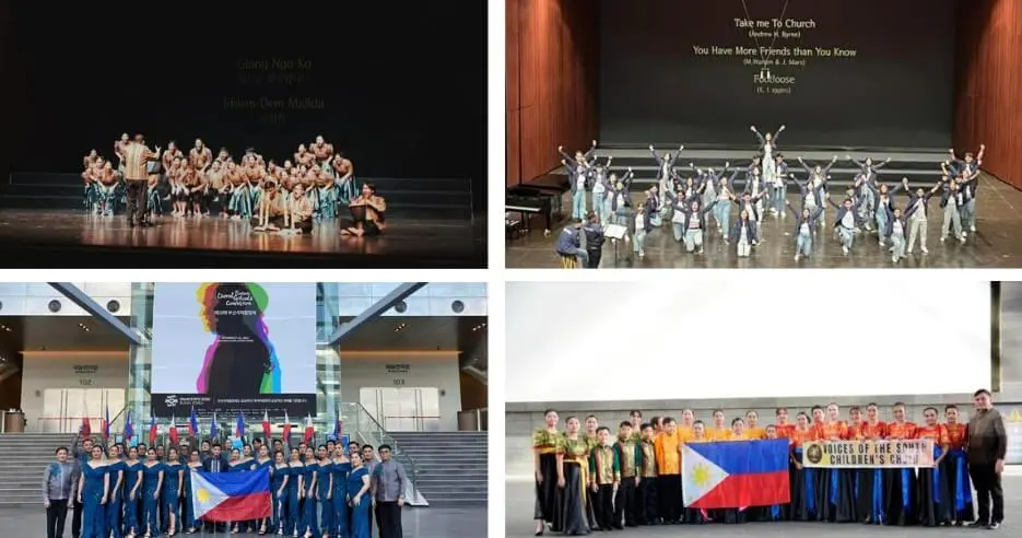 Philippine Choirs Triumph Busan Choral Festival